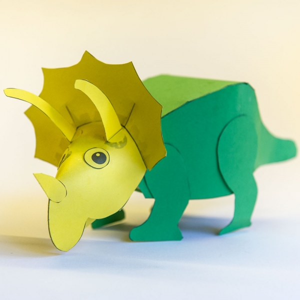 Triceratops – Completed Body Design – Rob Ives