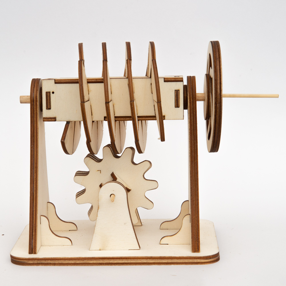 Laser-Cut Worm Gear | Rob Ives